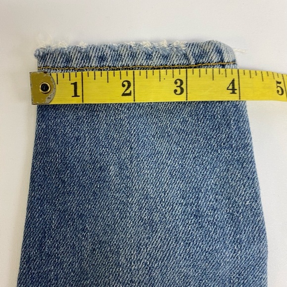 Free People NWT We The Free Women 24 Light Wash Blue Skinny Leg Jeans Distressed - Picture 8 of 11